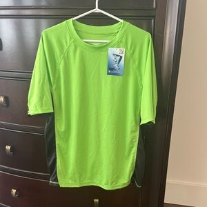 Kanu Men’s Rash Guard Short Sleeve Shirt